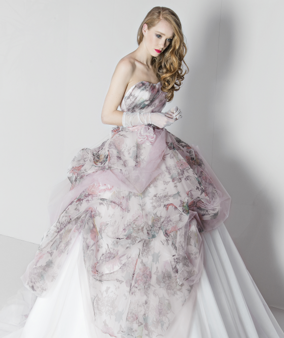 abito da sposa L376